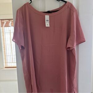 Ann Taylor Dusty Rose Top